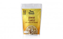 True Elements Jowar Flakes with Honey and Almonds  Pack  400 grams
